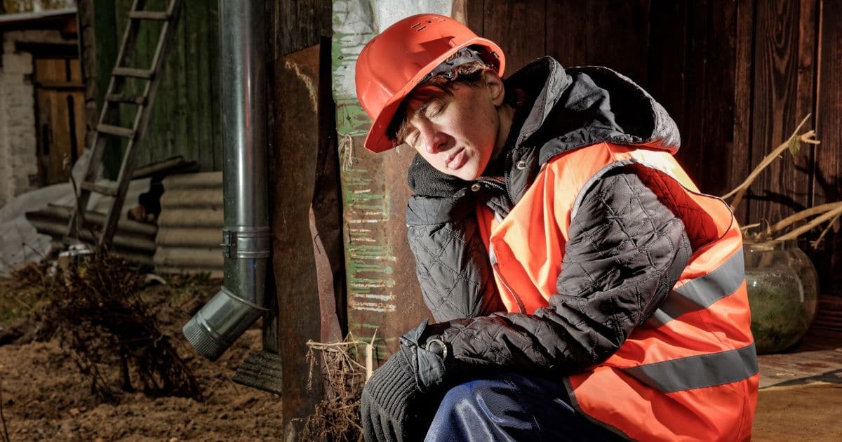 Shift work sleep disorder visual