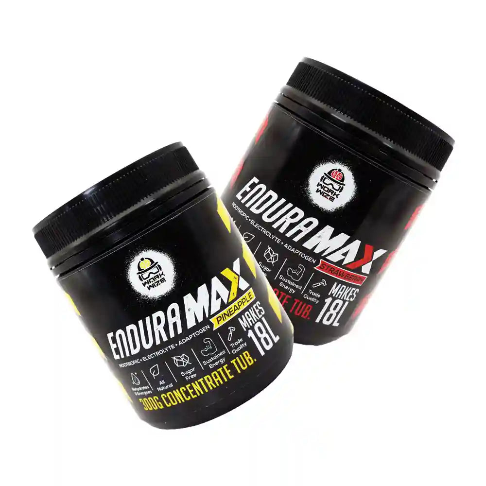 enduramax tubs 300g electrolyte powder for workplace safety together