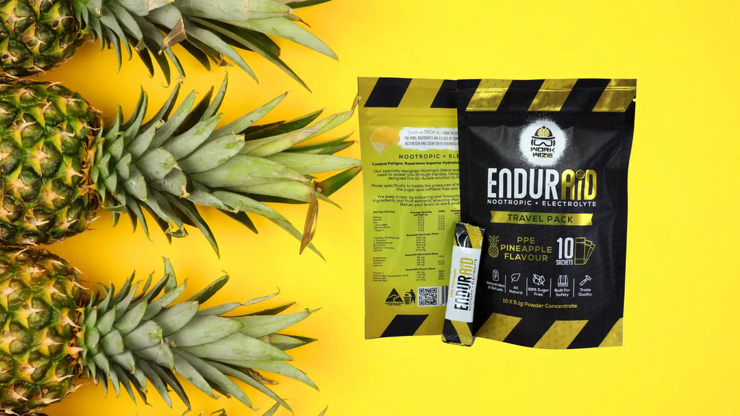 enduraid travel pack 10 pineapple ingredients