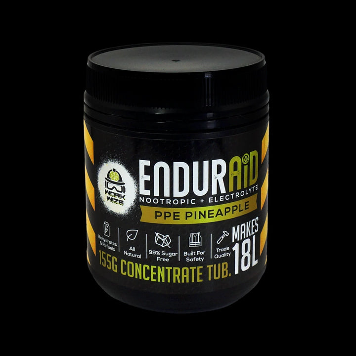 enduraid electrolyte powder tub pineapple
