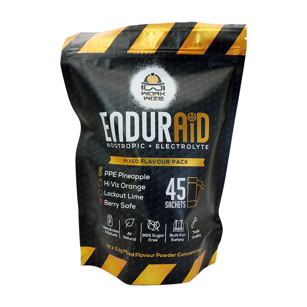 smart hydration EndurAID-Mixed-45 Pouch Front